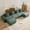 Green, variant on AOOWOW Home I-Shape Velvet Reclining Sectional Sofas with 2 Pillows, Red