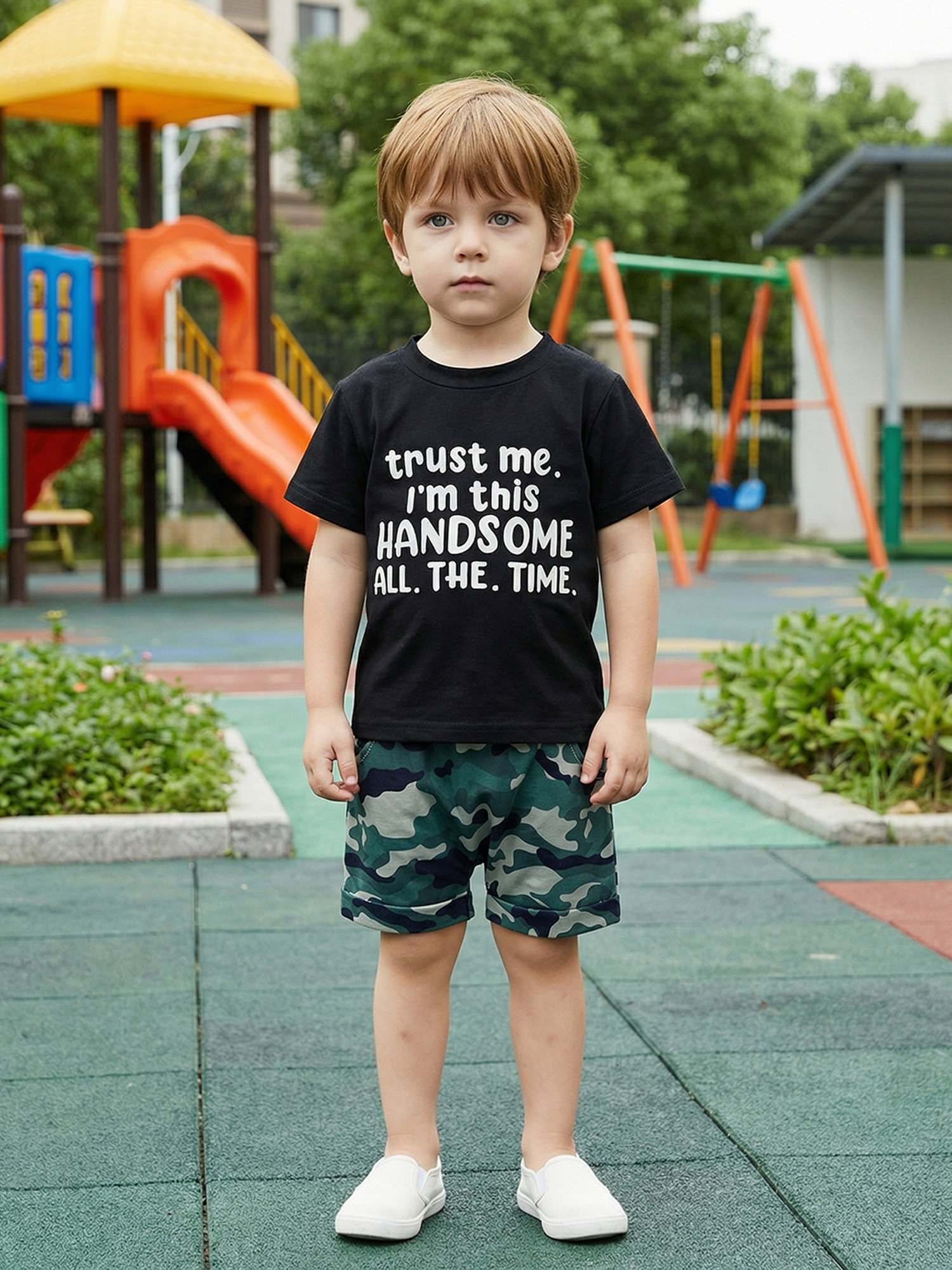 Loicainy Toddler Boy Summer Outfit Set, 2-Piece photo 7