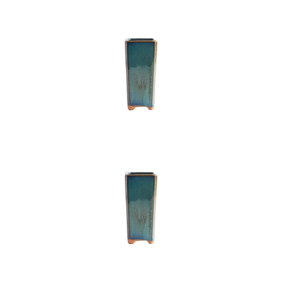 Toystoory Ceramics Glazed Ceramic Pot Feet And Succulent And Pots Hole Ceramic Style Breathable Plants Outdoor Plants Your C 2piezas