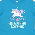 thumbnail image 4 of Inktastic Gigi and Pop Pop Unicorn Girls Toddler T-Shirt, 4 of 5