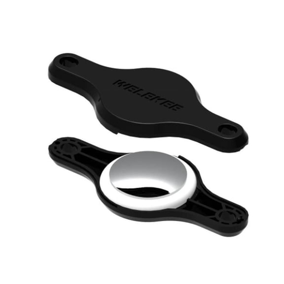 Bike Bottle Cage AirTag Holder Mount, Anti-Theft Secure Bracket for Apple AirTag, Precision Molded Case with Security Screws, Track Your Bike Locator