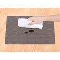thumbnail image 3 of REGALWOVEN 8 Pack Placemats for Kitchen Dining Table Decor Heat Resistant Table Placemats Wipeable Table Mat Light Coffee 18*12in, 3 of 7