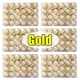 thumbnail image 3 of Juego de 144/24 mini bolas navideñas para colgar en el árbol de Navidad, adornos navideños para hacer tú mismo, para bodas, fiestas de Año Nuevo, decoración del hogar, 3 of 5