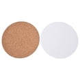 thumbnail image 2 of BUYISI Cork Sheets With Adhesive Backing 2Mm Thick Set Of 50 For Coasters And Crafts Circle, 2 of 5