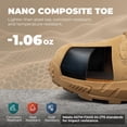 thumbnail image 3 of Botas de trabajo para hombre NORTIV 8 con puntera compuesta de 20.3 cm, color coyote, 3 of 8