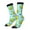 2 Black-1, variant on Cartoon Avocado Print Adult Socks for Men & Women,Calf Socks, Ankle Socks,Boots Socks,Breathable Casual Sock,Unisex Crew Socks
