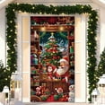thumbnail image 5 of RuiJiao Christmas Door Cover - 91cm Wide x 203cm High (SDMT - 116) - Ideal for Holiday Decor, 5 of 9