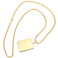 thumbnail image 1 of BESTYASH De Cuello Para En Metal Dorado Con Colgante Religioso Y Acabado Exquisito, 1 of 5