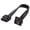 Black, variant on Nippon Labs SATA3L0.5FT-90/180BU 0.5 ft. SATA III Cable w/ Locking Latch (90 degree to 180 degree) 0.5 feet - OEM