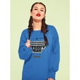 thumbnail image 2 of Super Street Wear Logo Sweatshirt Women -Image by Shutterstock, Female XX-Large, 2 of 4