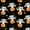 All Things Pumpkin Flavored, variant on Scrubs for Women V-Neck Scrub Top - Christmas Thanksgiving Halloween Holiday Prints