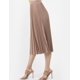 thumbnail image 2 of Falda plisada brillo sutil AMAD cafe S AMAD SS22-F16, 2 of 4
