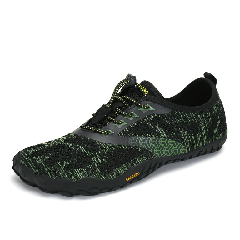 Saguaro Barefoot Water Trail Hiking Running Black Shoes Women 9.5 / Men 7.5  New