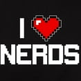 thumbnail image 3 of CafePress - I Heart Nerds Women's Classic T Shirt - Women's Traditional Fit Dark T-Shirt, 3 of 4