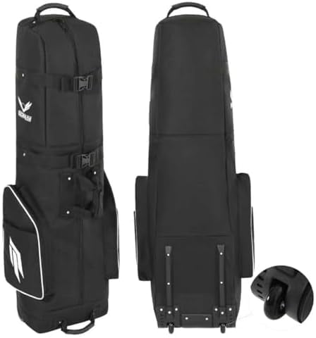 CHAMPKEY Premium Soft-Padded Golf Travel Bag with Anti-Impact