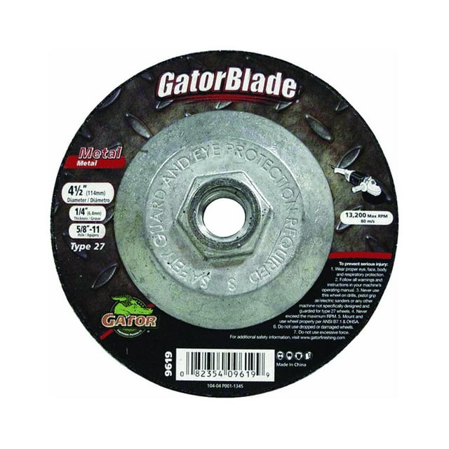 Rueda Grind Wheel Ali Industries 9619, paquete de 1