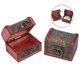 thumbnail image 1 of Caja De Almacenamiento Ewelry, Mini Contenedor De Joyería, 2 Piezas, Portátil, Hecha A Mano, Para Viajes En Casa O Al Aire Libre, Para Joyería, Pulsera, Pendientes, Collar, 1 of 7