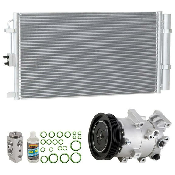 For Kia Soul 2014 2015 A/C Kit w/ AC Compressor Condenser & Drier - BuyAutoParts