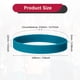 thumbnail image 3 of Uxcell 12 Piezas Pulseras de Goma, Pulseras de Silicona de Color Sólido para Deporte/Entrenamiento/Baloncesto Hombres Mujeres Adolescentes [Aqua], 3 of 6