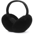 thumbnail image 1 of Orejeras de invierno Orejeras cálidas de piel sintética Lindos calentadores de orejas plegables para exteriores para mujeres y niñas, 1 of 7