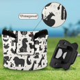 thumbnail image 6 of Haosy Animal Silhouettes Golf Mallet Putter Cover Strong Magnetic Leather Golf Club Headcover Closure, 6 of 7