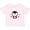 AD-Pink, variant on I Love My Auntie with Cute Penguin and Hearts Girls Toddler T-Shirt