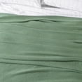 thumbnail image 4 of Eddie Bauer Textured Twill Solid Hypoallergenic Green Twin Blanket, 4 of 9