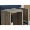 thumbnail image 2 of HomeRoots 332711 24 in. Dark Taupe Accent Table, 2 of 5