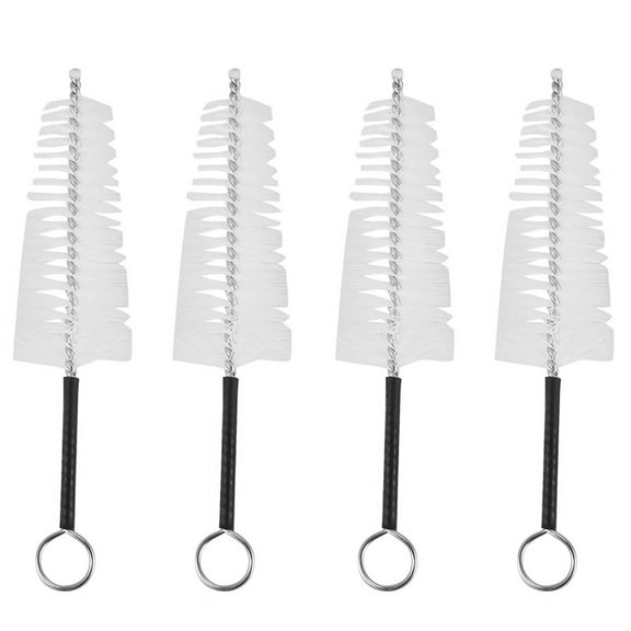 4Pcs Universal Mouthpiece Cleaning Brush Nylon for Trombone Trumpet French Horn Wind Instrument