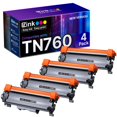 thumbnail image 1 of Cartuchos de tóner E-Z Ink TN760 para impresora Brother (4 negros), 1 of 8
