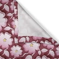 thumbnail image 6 of Ambesonne East Valance & Curtain, Romantic Floral Pattern, 55"x45", Pink Yellow Maroon, 6 of 6