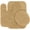 Gold, variant on Silver 1 Piece Bathroom rug Non-SliP Bath Mats