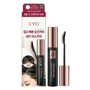 Ryo Uahche Premium Bright Color Hair Mascara, Deep Brown, 12ml