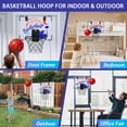 thumbnail image 3 of Canasta de baloncesto interior KGF para niños de 4 a 12 años con 4 pelotas, 3 of 8