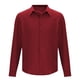 thumbnail image 3 of Blusa y camisa de manga larga con cuello vuelto para hombre, informal, a la moda, con cuello vuelto, transpirable, de poliéster, 3 of 5