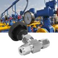 thumbnail image 1 of 304 Stainless Steel Needle Valve, 2 Way Needle Valve High Pressure Needle  Control for  or Pressure Regulation, Valve, 1 of 7