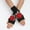 czb# Black32, variant on CUZIBR Snowboard Gloves Ladies Warm Solid Color Knit Fingerless Gloves Mittens Fashion Flowers Striped Open Fingers Outdoor Cold Weather For Unisex