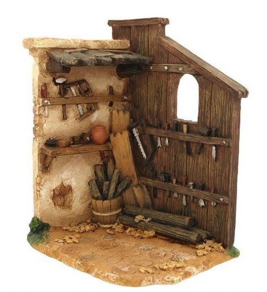 Perfect for a Village. 1/4" Scale Hat Shoppe  Made with Resin 