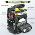 thumbnail image 5 of IC ICLOVER Tactical Backpack Cooler 40 Cans Double Deck Waterproof Leakproof Insulated Lunch Box Bag, Camouflage, 5 of 7