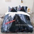thumbnail image 4 of Star Wars 3D Printed Star Wars Yoda Baby Bedding Quilt Cover Three-Piece Set, 4 of 6