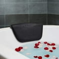thumbnail image 3 of Bath Pillow Head Rest Soft Home PU Leather Bathroom Accessories Suction Cup Neck Support Anti Slip Cushion Ergonomic Comfortable Bathtub, 3 of 5