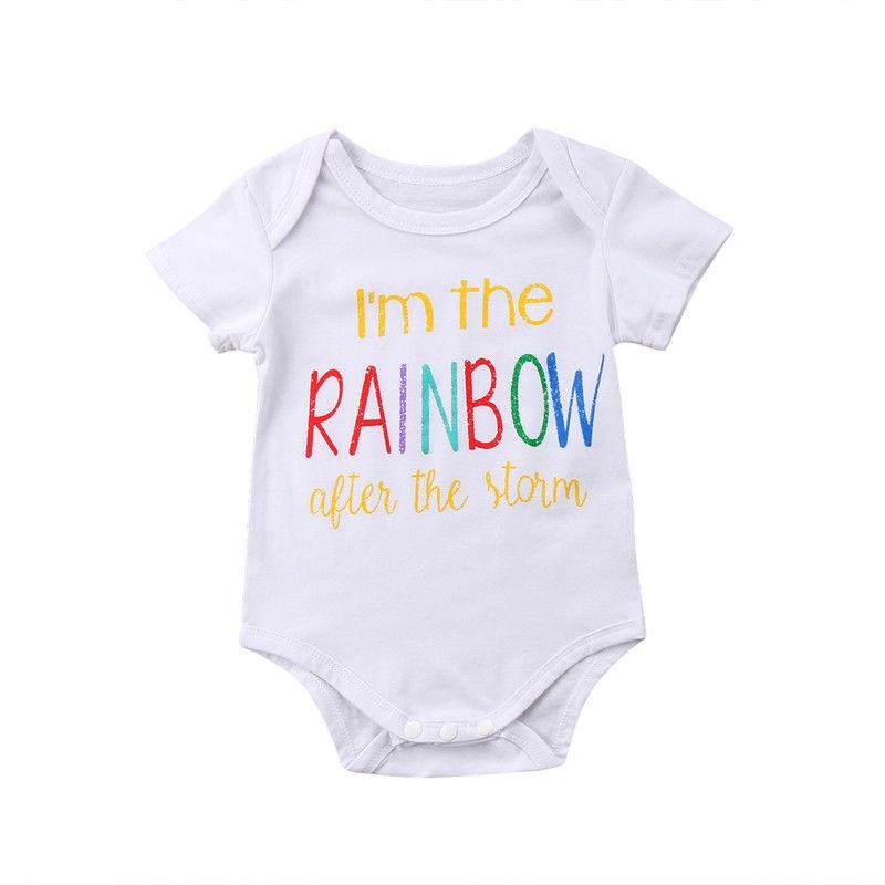 rainbow baby newborn outfit