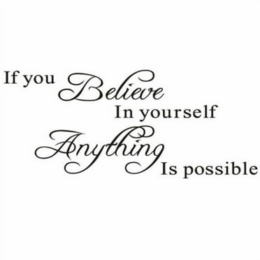 Wall Decal Stickers Removable Vinyl Art Quote Bedroom Mural DIY Home Room Decor
