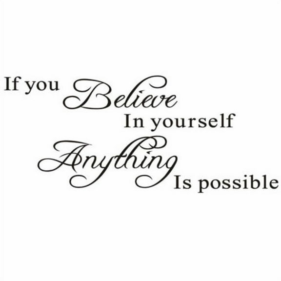 Wall Stickers Removable Art Vinyl Quote Decal Mural Home Room Decor Ornament New
