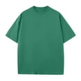 thumbnail image 4 of pstuiky Camisas casuales de manga corta para hombre, Camisas deportivas informales de manga corta y cuello redondo para hombre, de color liso ropa de hombre l, 4 of 4
