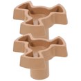 thumbnail image 1 of Shisuyan Microwave Turntable Coupler 2Pcs Plastic Accessory for Home Users in Kitchen, 1 of 8
