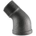 thumbnail image 2 of Mueller Streamline 520-502BG 0.375 in. Elbow Black Street 45- pack of 5, 2 of 2