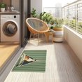 thumbnail image 4 of Yayeee Doormat for Inside 20"x32" Absorbent Low-Profile Washable Non-Slip Rubber Backed Entryway Rug, Retro Martinian, 4 of 8