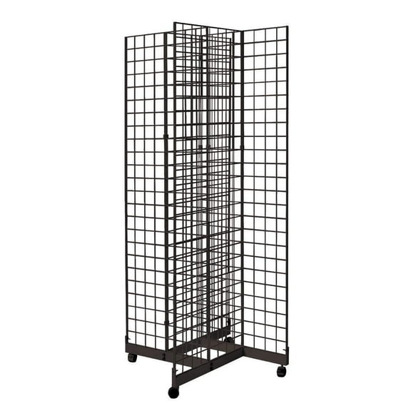 4-Way Gridwall Rack 36" x 26" x 78" (W x D x H)