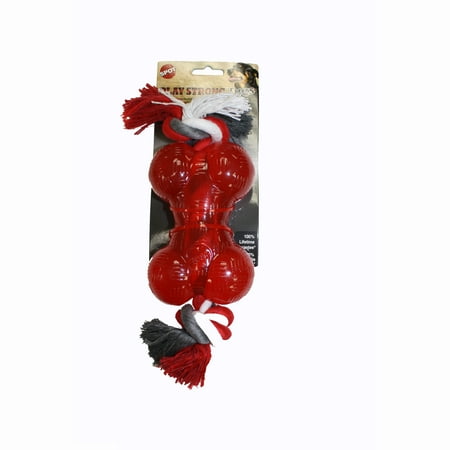 UPC: 0077234541050 | Ethical products spot play strong bone 5.5  w/rope